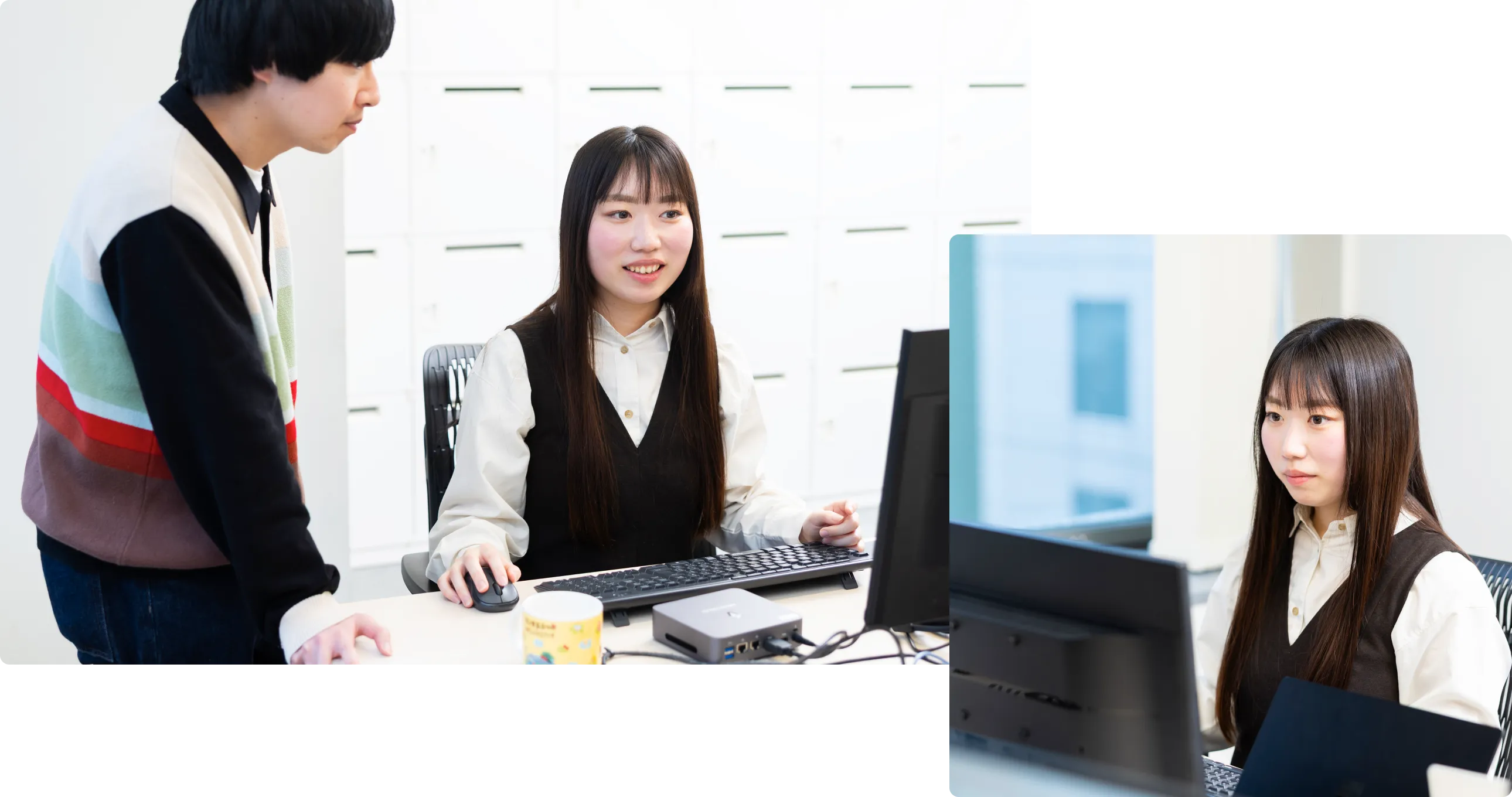 インタビュー時の写真