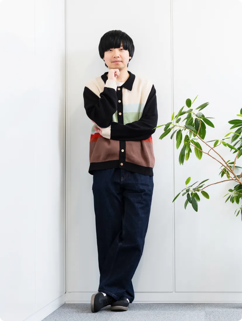 インタビュー時の写真