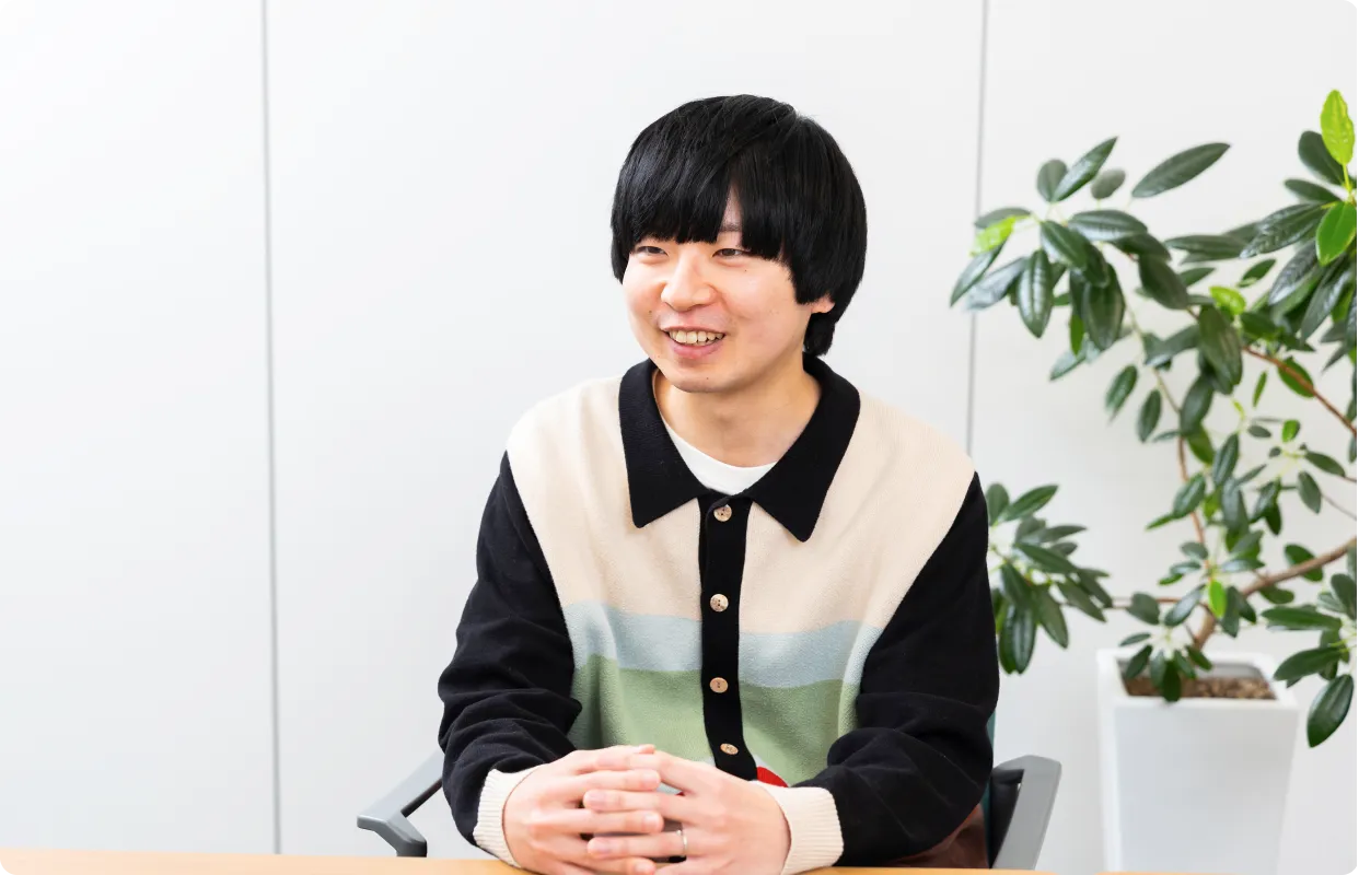 インタビュー時の写真