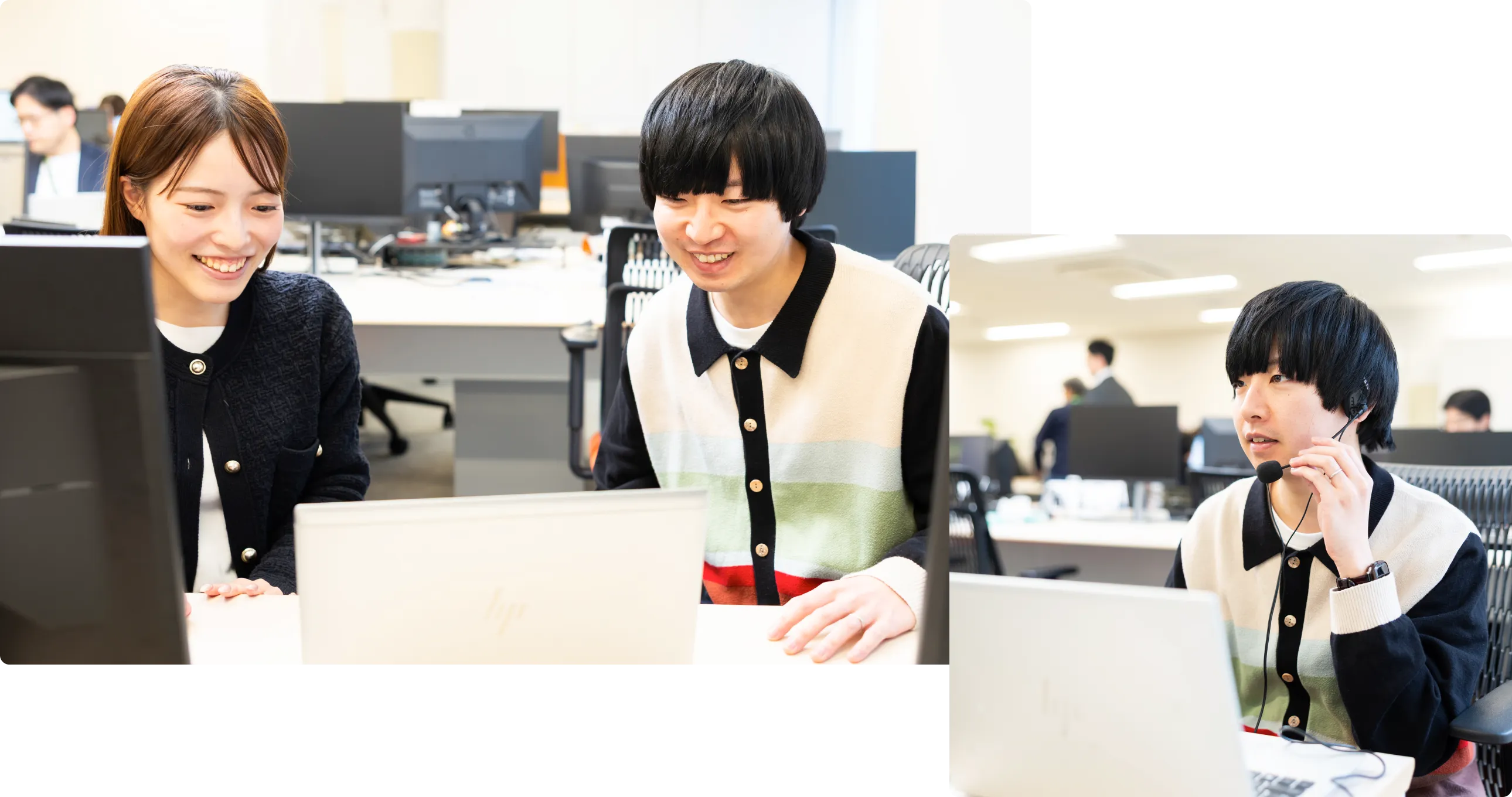 インタビュー時の写真