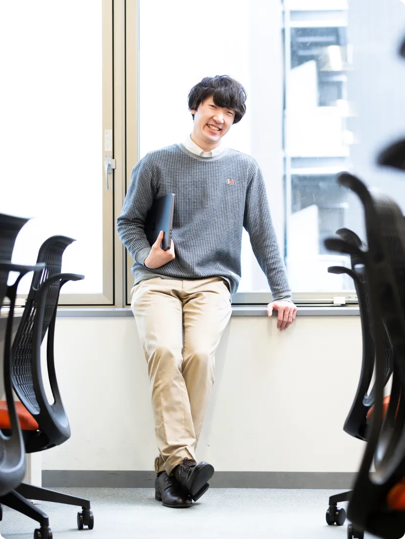 インタビュー時の写真