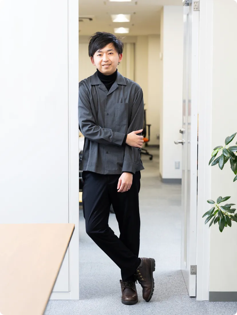 インタビュー時の写真