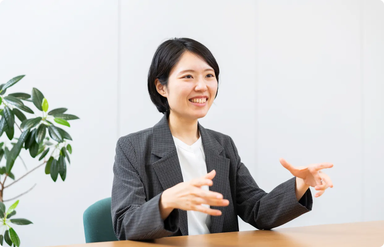 インタビュー時の写真