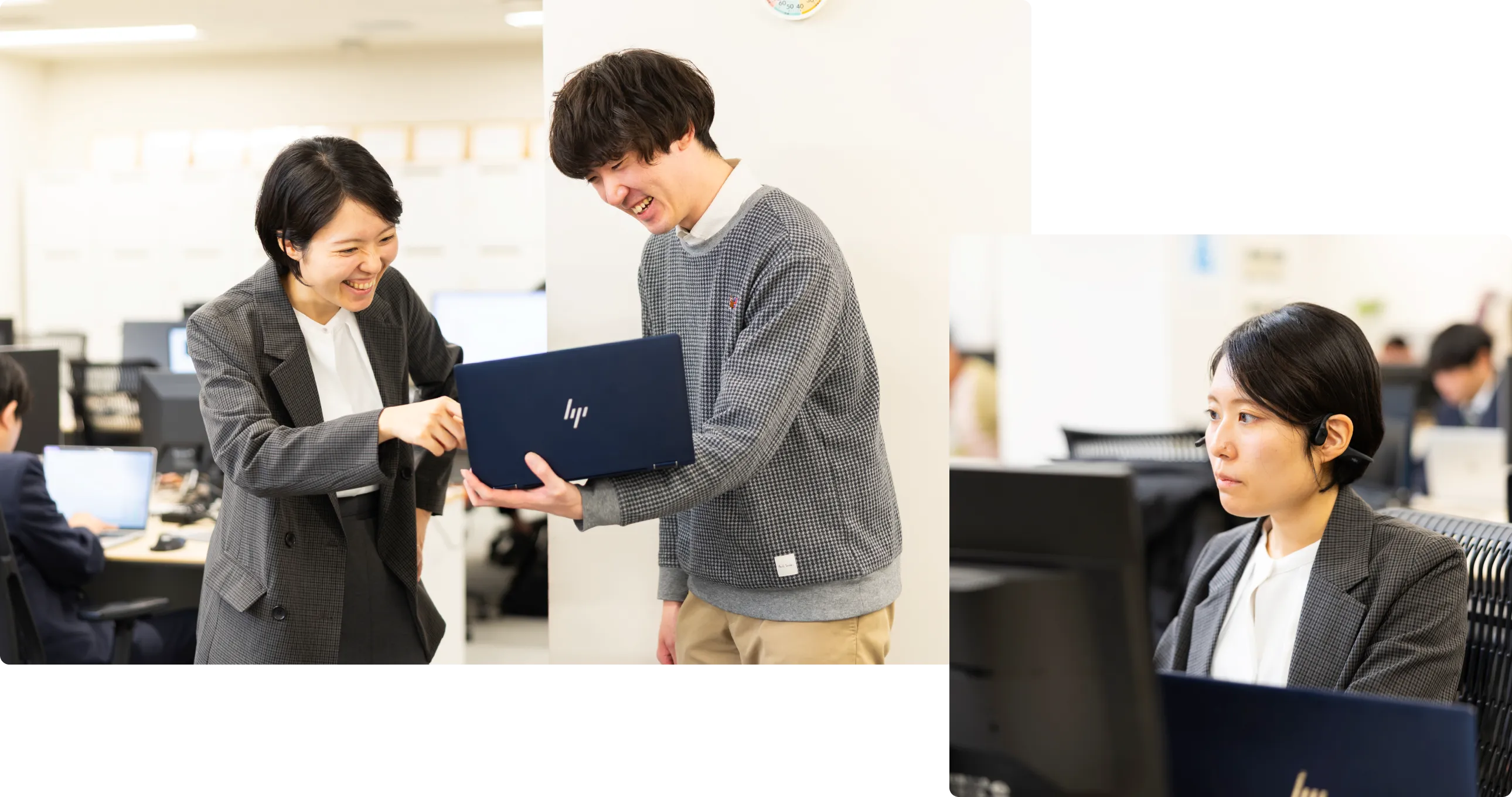 インタビュー時の写真